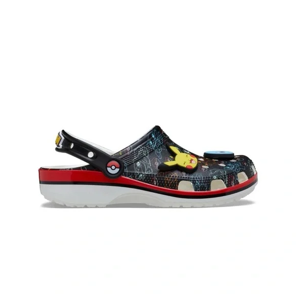 Men Crocs x Pokemon "Pokemon Starters" Classic Clog 211343-90H - Picture 4 of 7